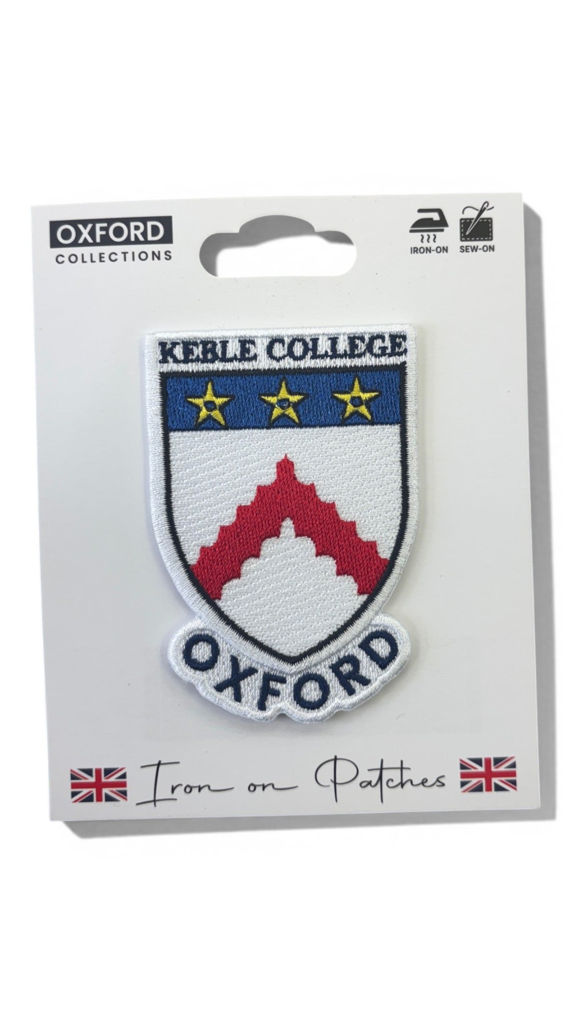 Keble College Oxford Iron-On Patch