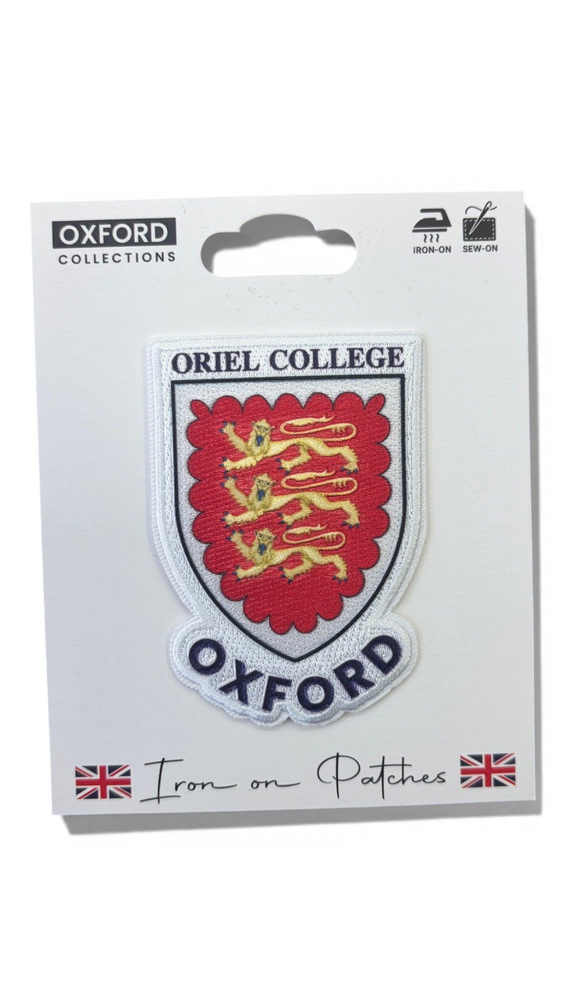 Oriel College Oxford Iron-On Patch