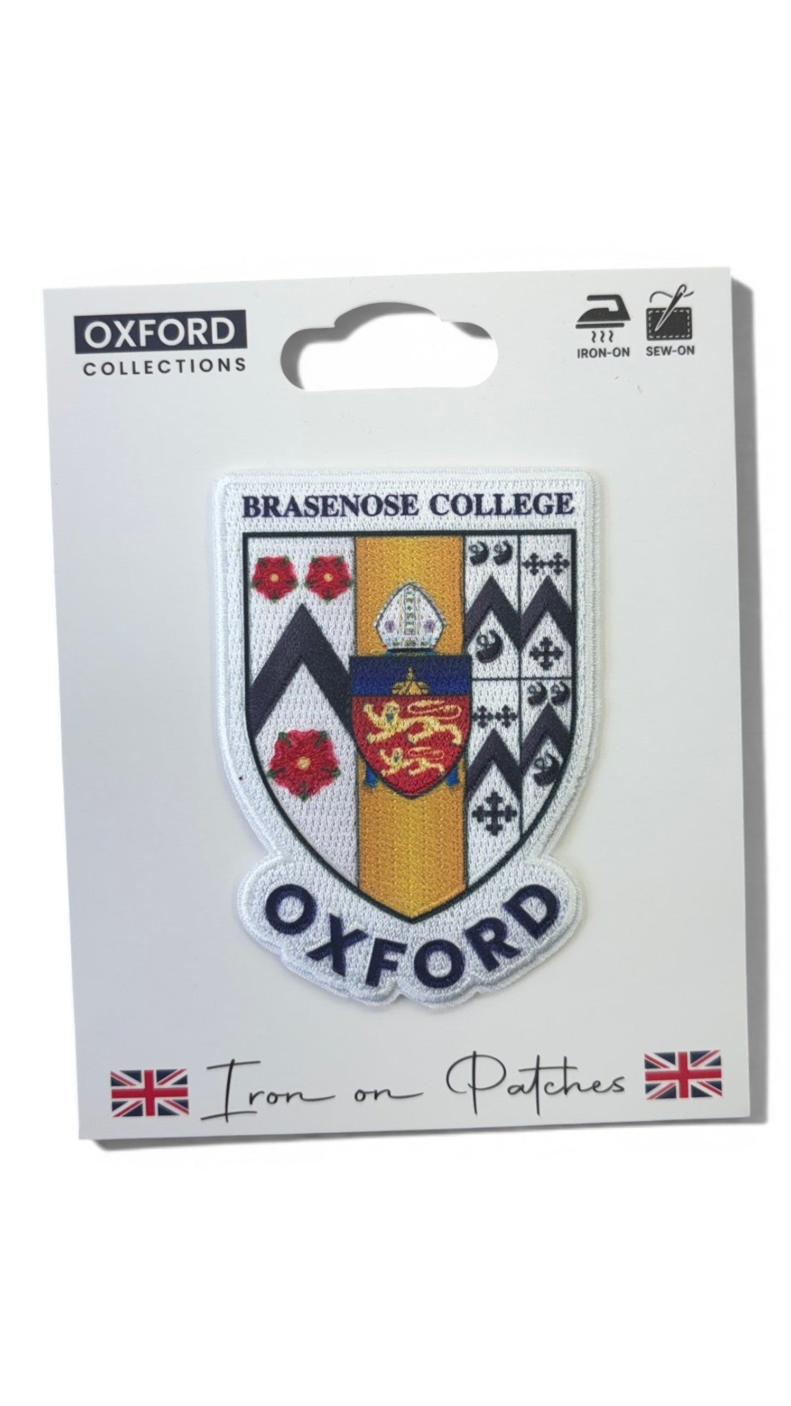 Brasenose College Oxford Iron-On Patch