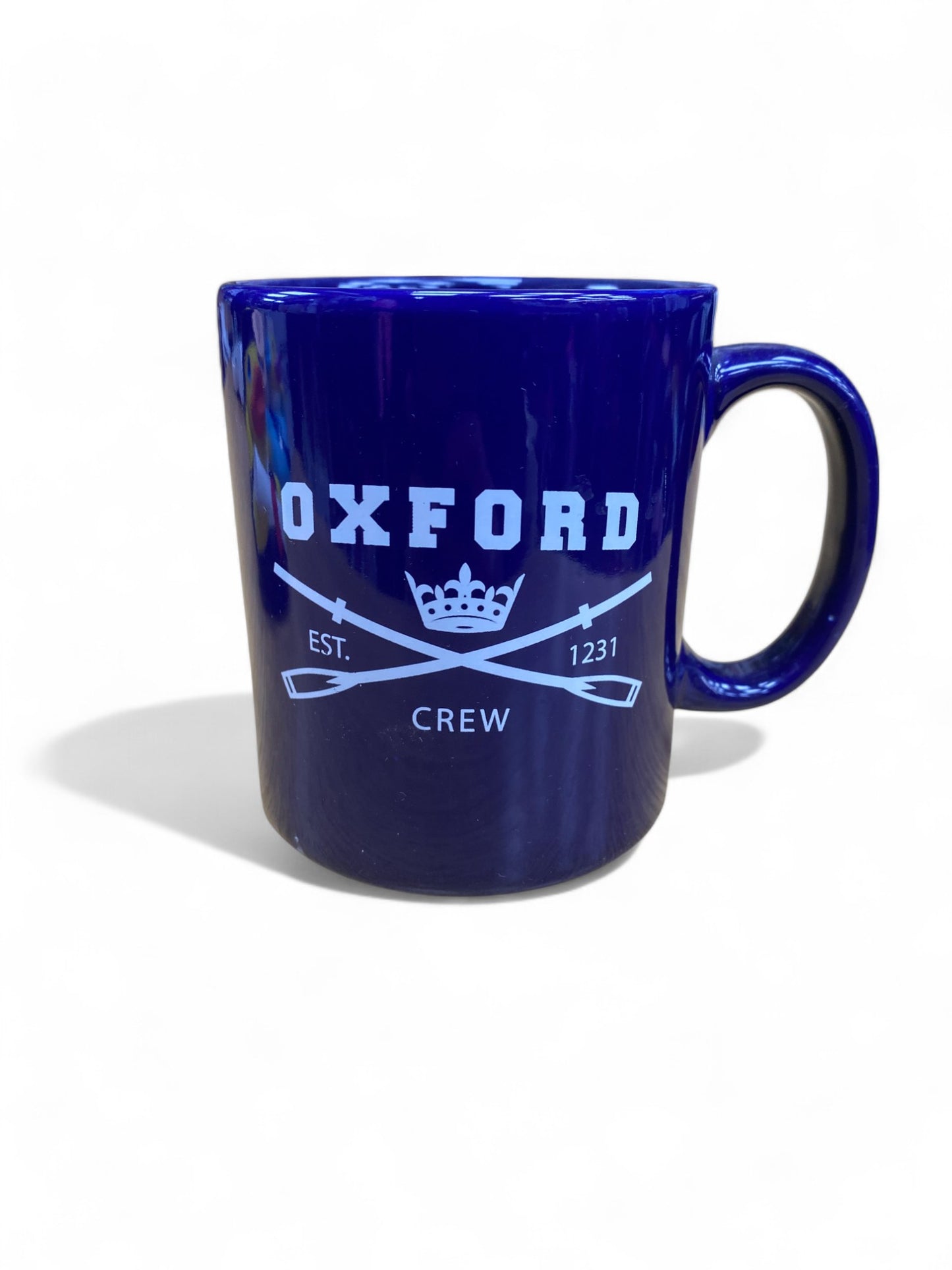 Oxford University Crew Mug – Navy Blue Rowing Design