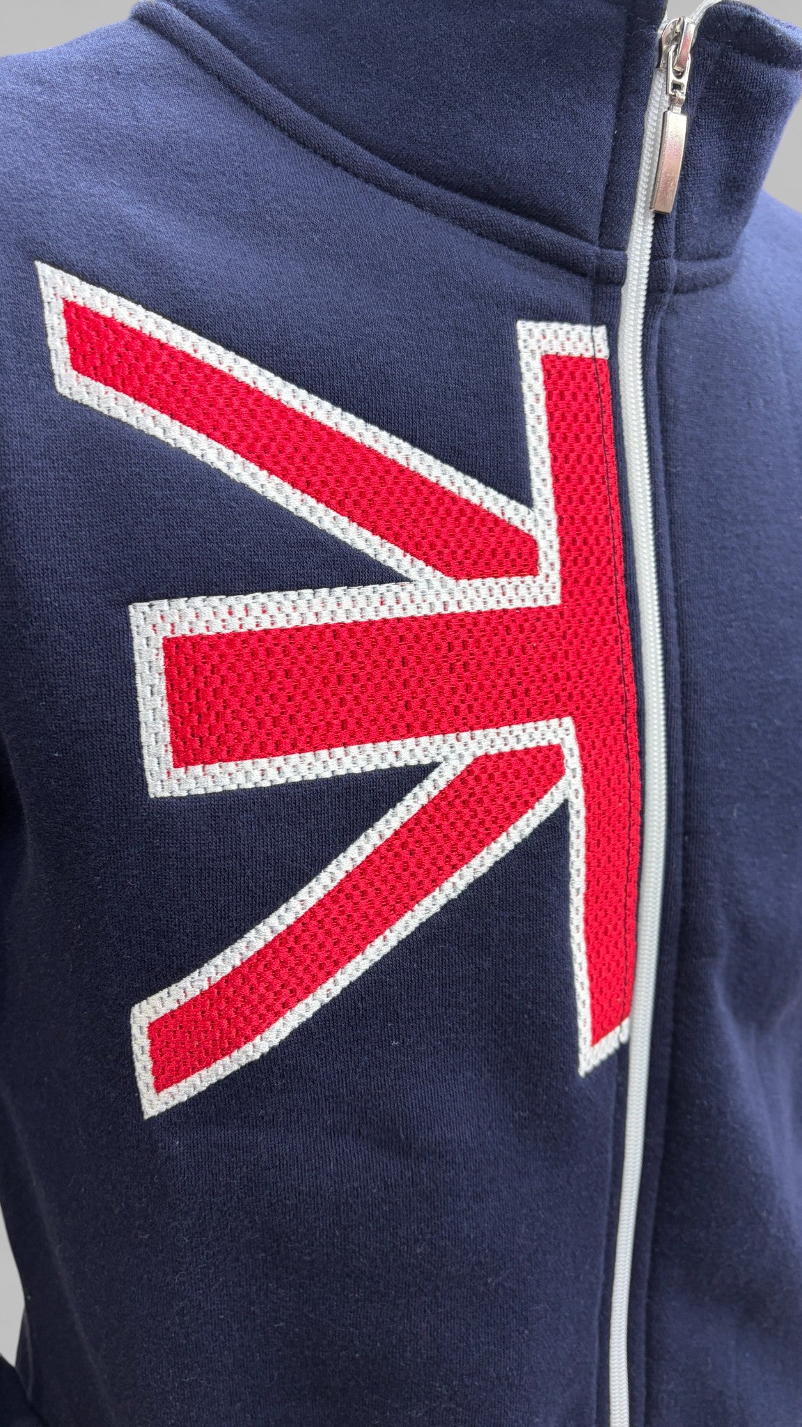 Oxford University Zip Jumper – Navy