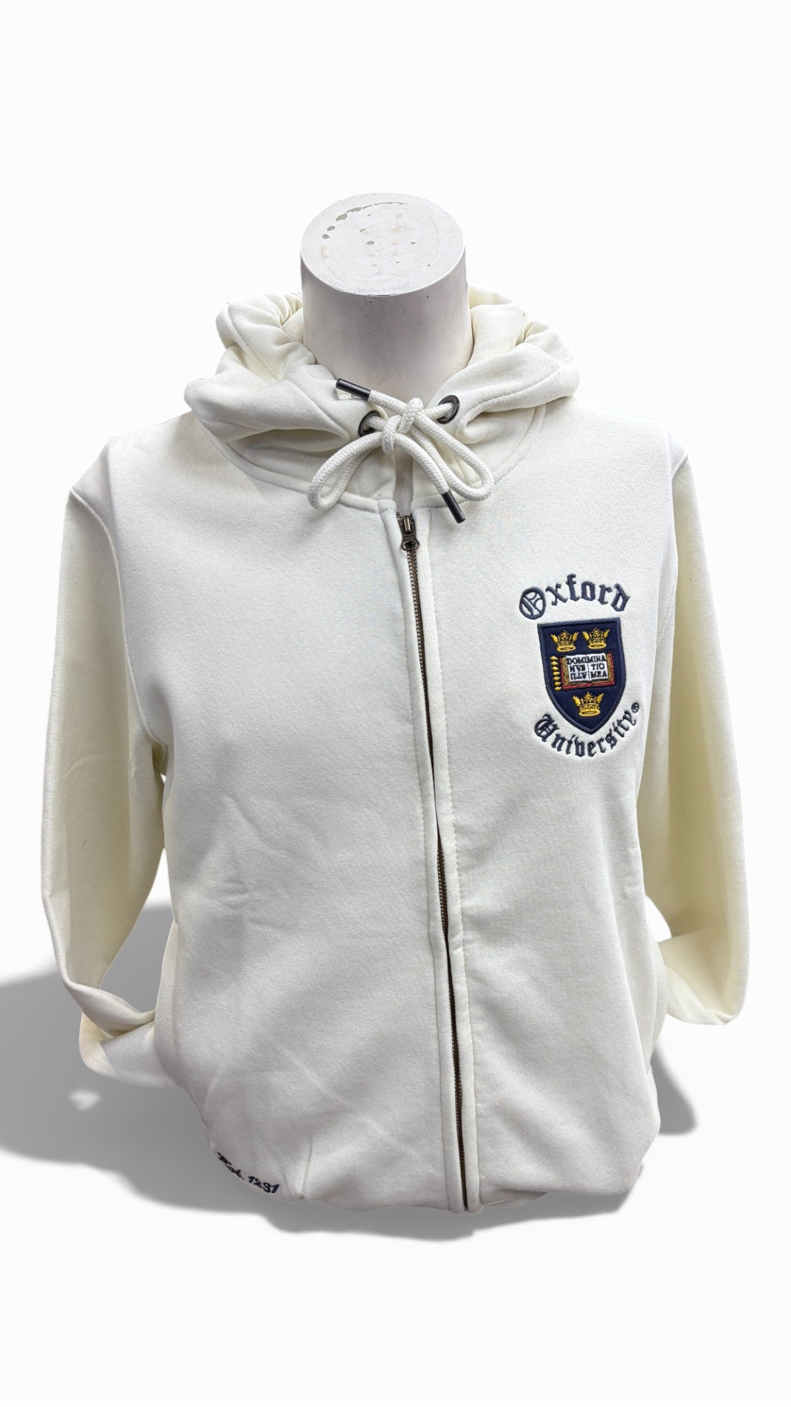 Oxford University Zip Hoodie
