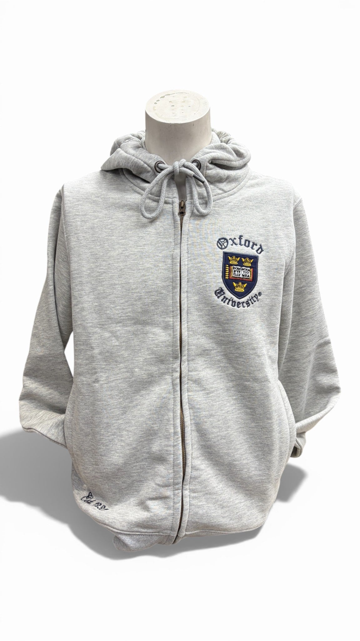 Oxford University Zip Hoodie