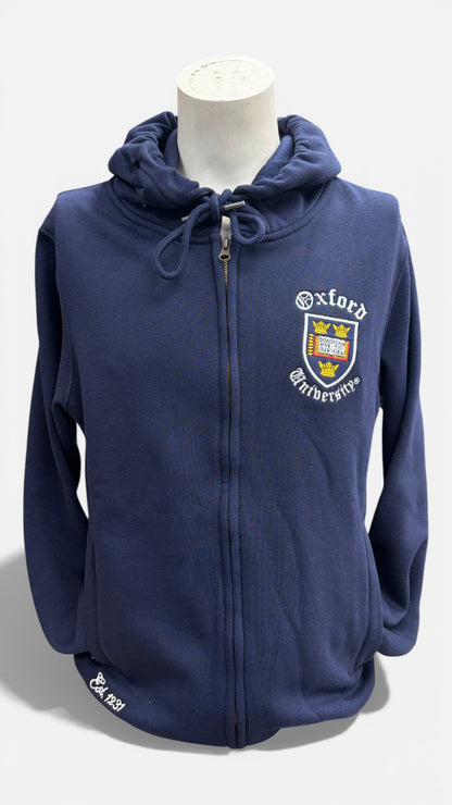 Oxford University Zip Hoodie
