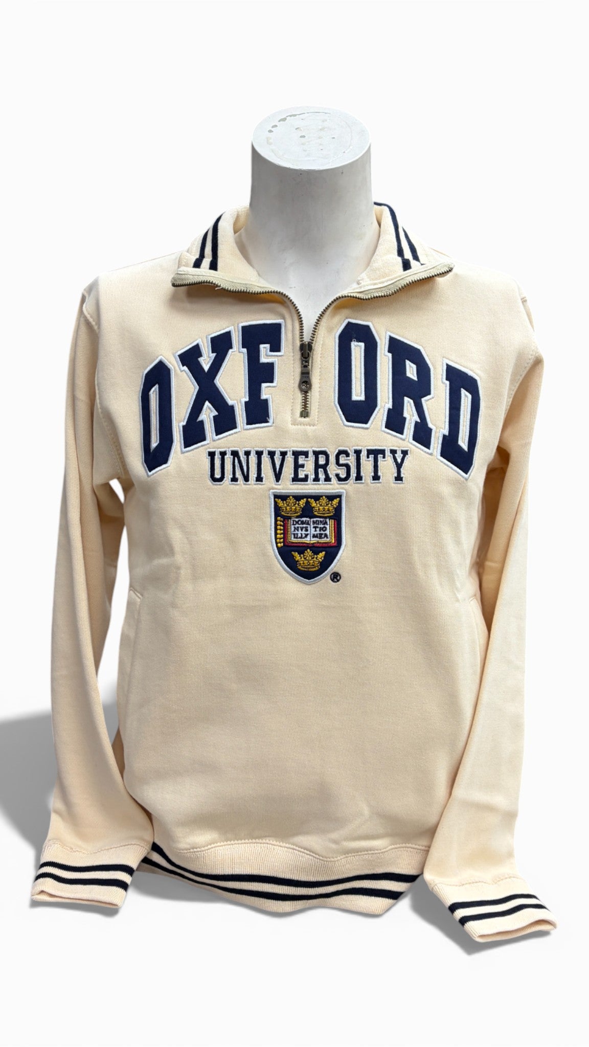 Oxford University Half-Zip Sweatshirt