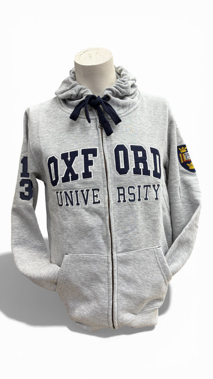 Oxford University Full-Zip Classic Hoodie