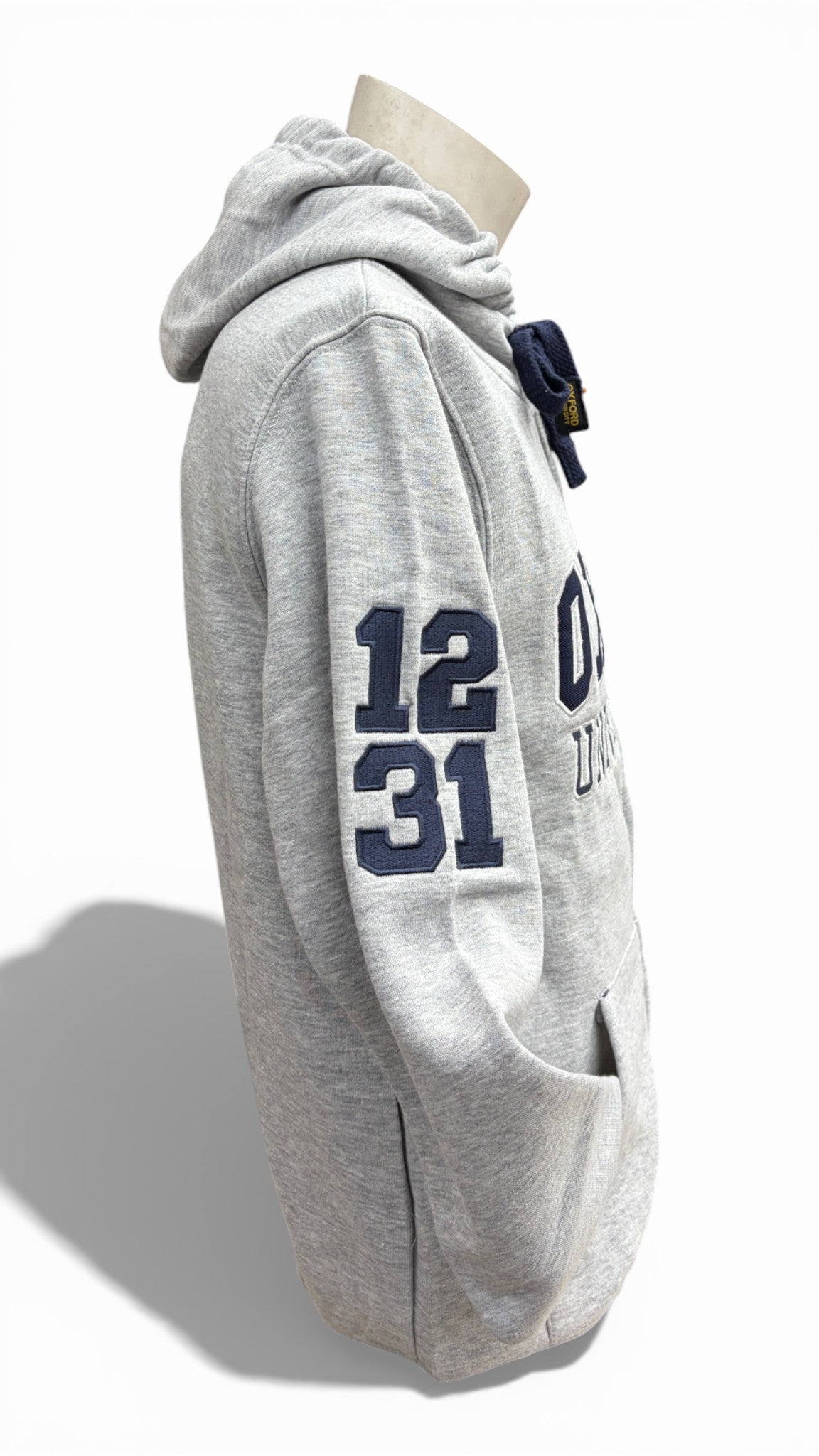 Oxford University Full-Zip Classic Hoodie