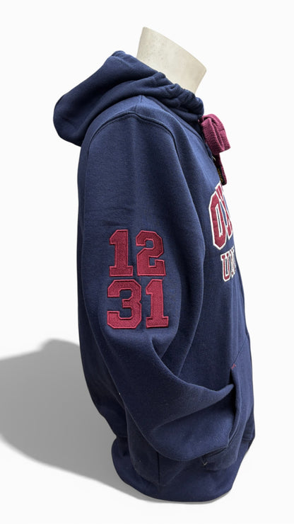 Oxford University Full-Zip Classic Hoodie
