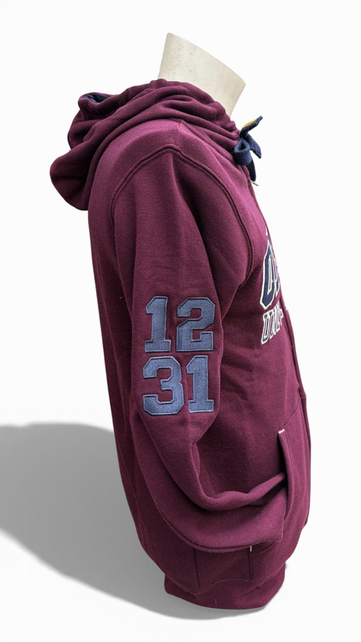 Oxford University Full-Zip Classic Hoodie