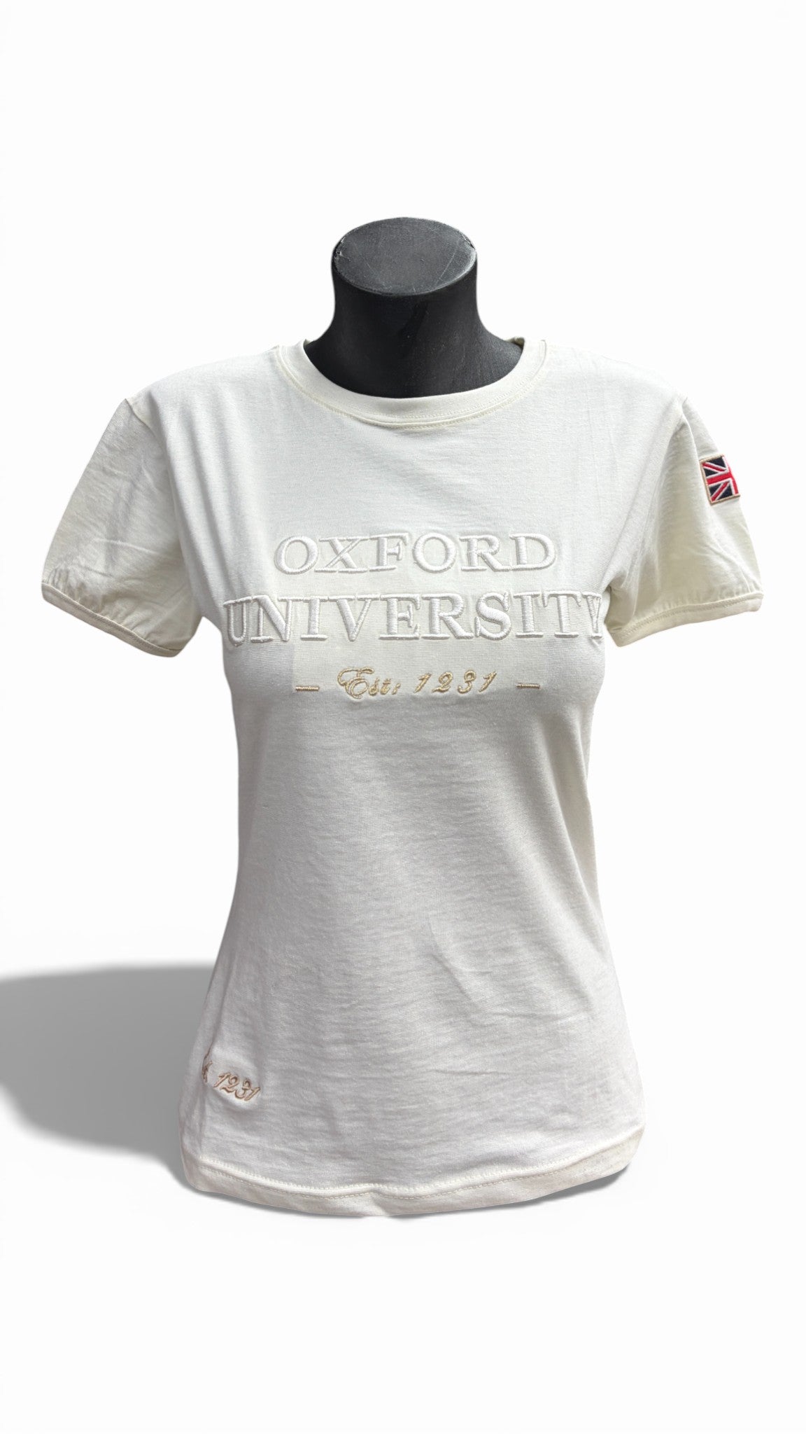 Oxford University Ladies Embroidered T-Shirt