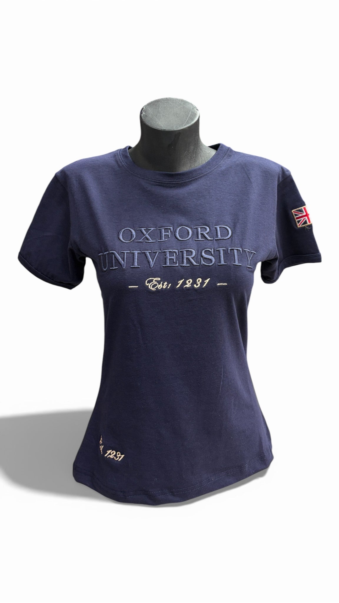 Oxford University Ladies Embroidered T-Shirt