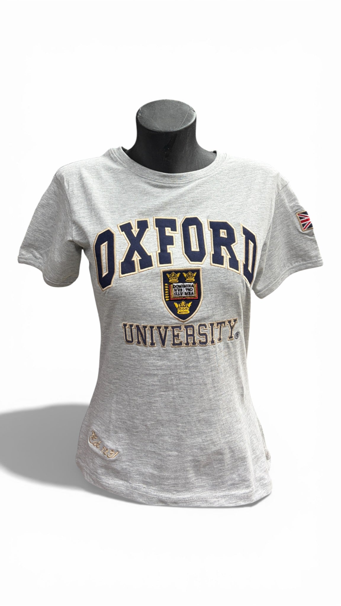 Oxford University Ladies Classic Embroidered T-Shirt