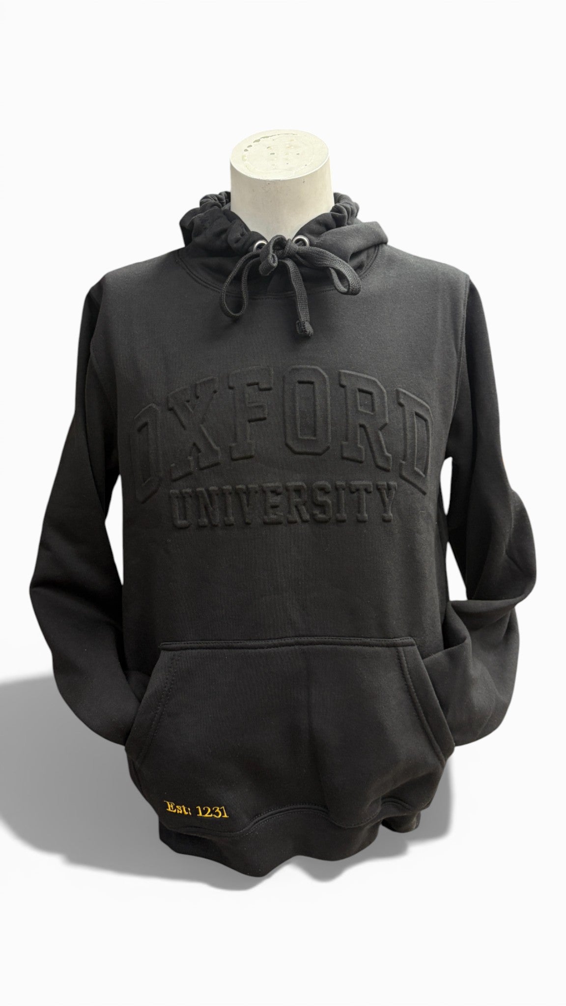 Oxford University Raised Letter Hoodie