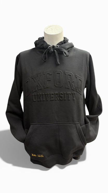 Oxford University Raised Letter Hoodie