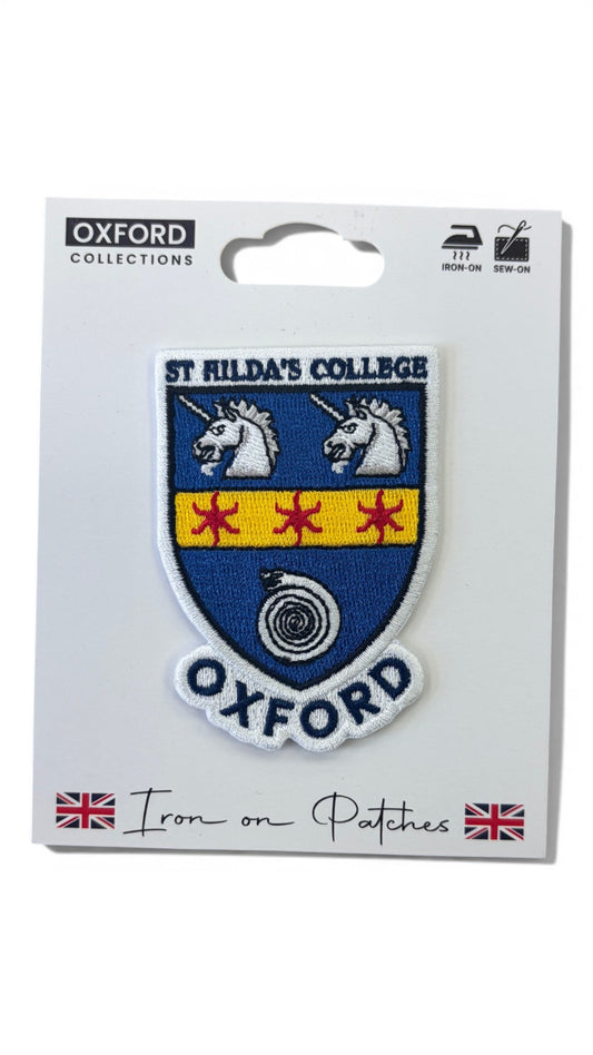 St Hilda's College Oxford Iron-On Embroidered Patch