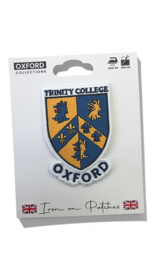 Trinity College Oxford Iron-On Embroidered Patch