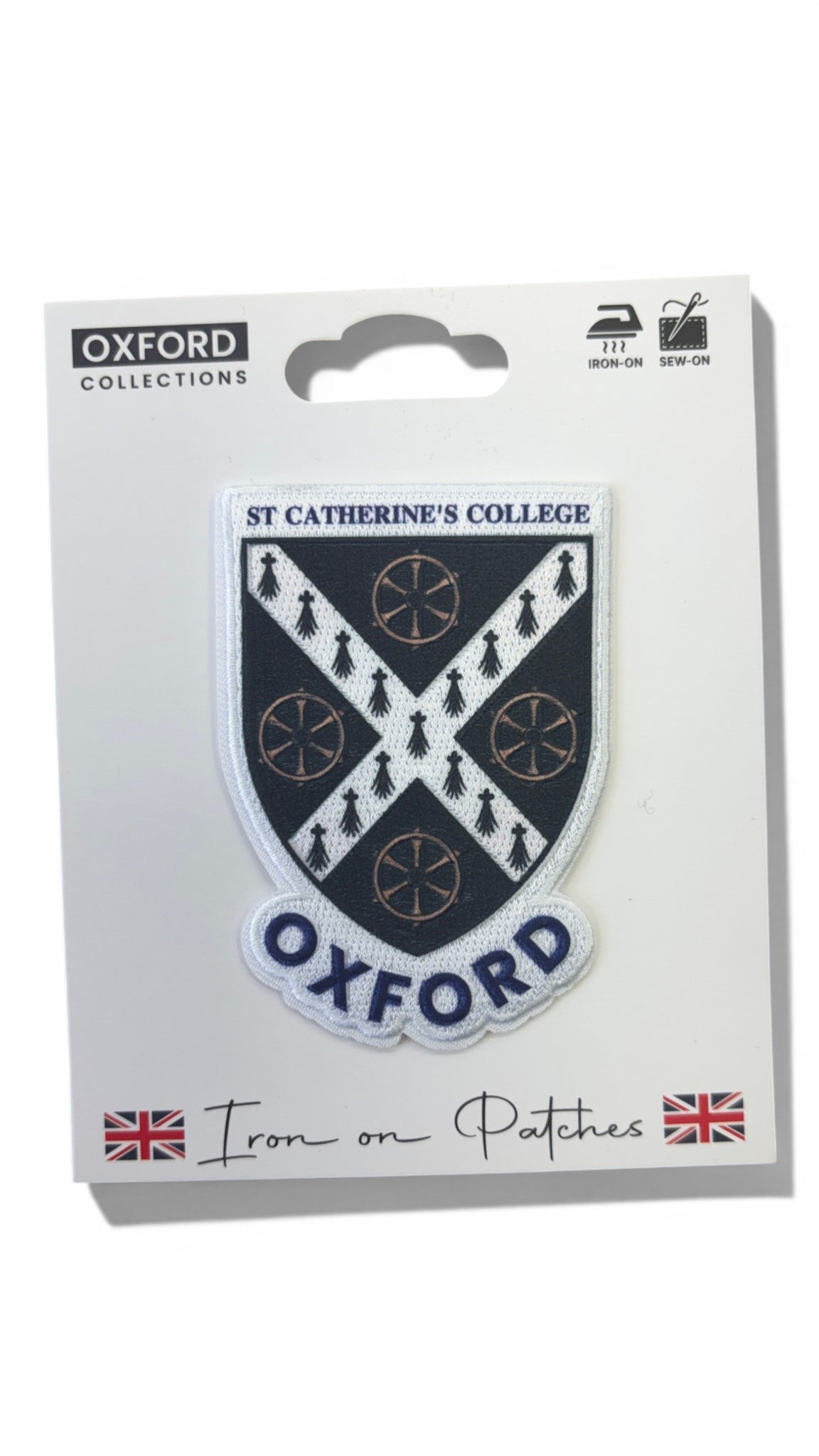 St Catherine's College Oxford Iron-On Patch