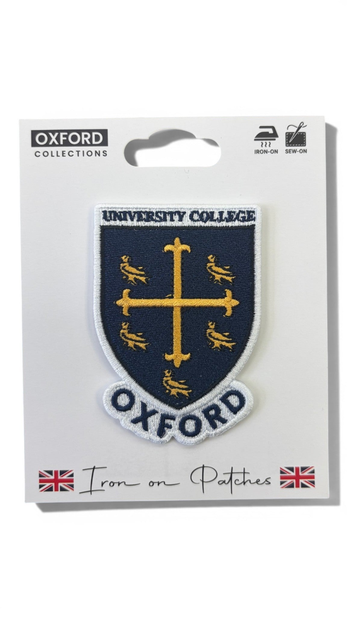 University College Oxford Iron-On Patch