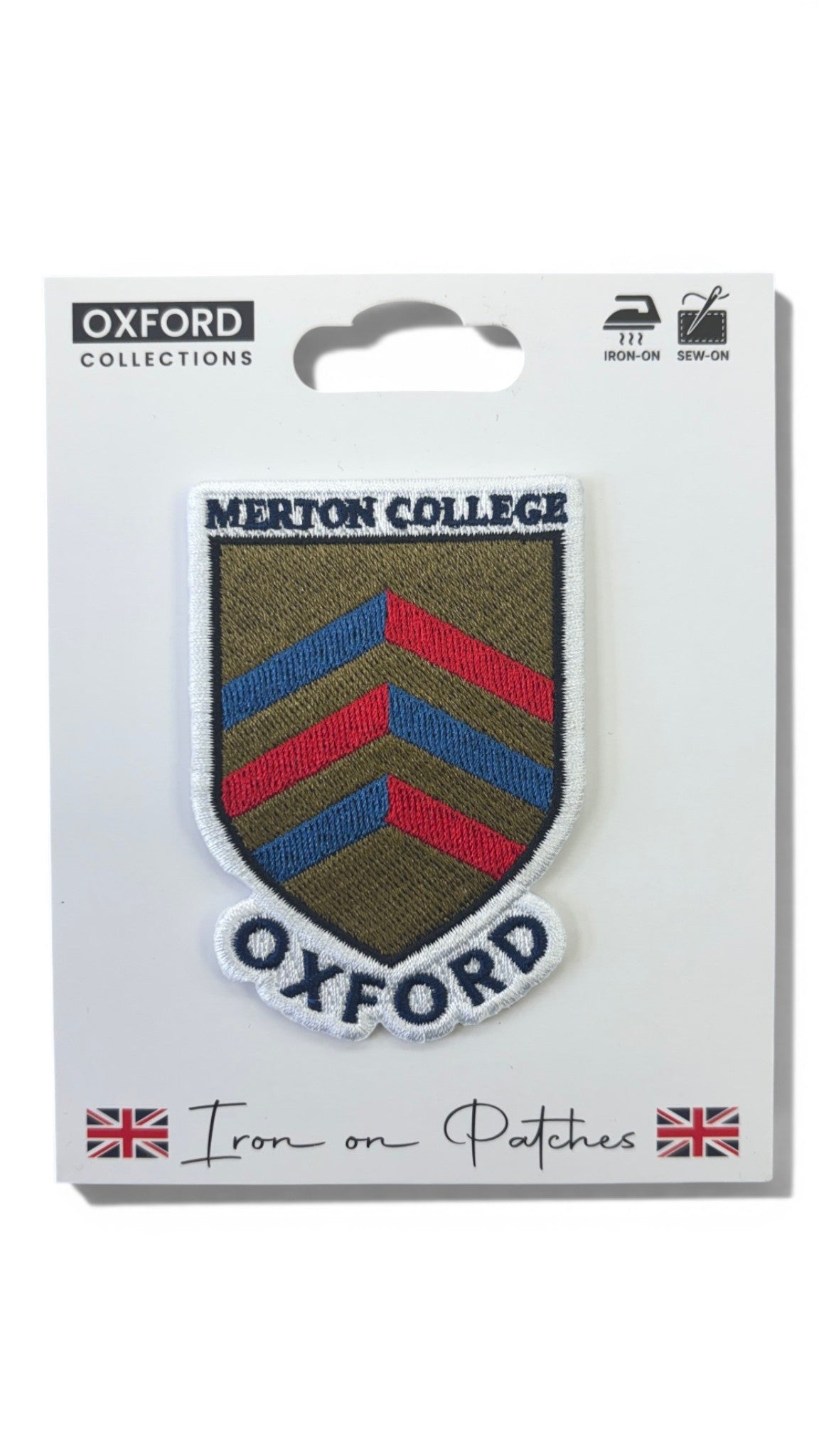 Merton College Oxford Iron-On Patch