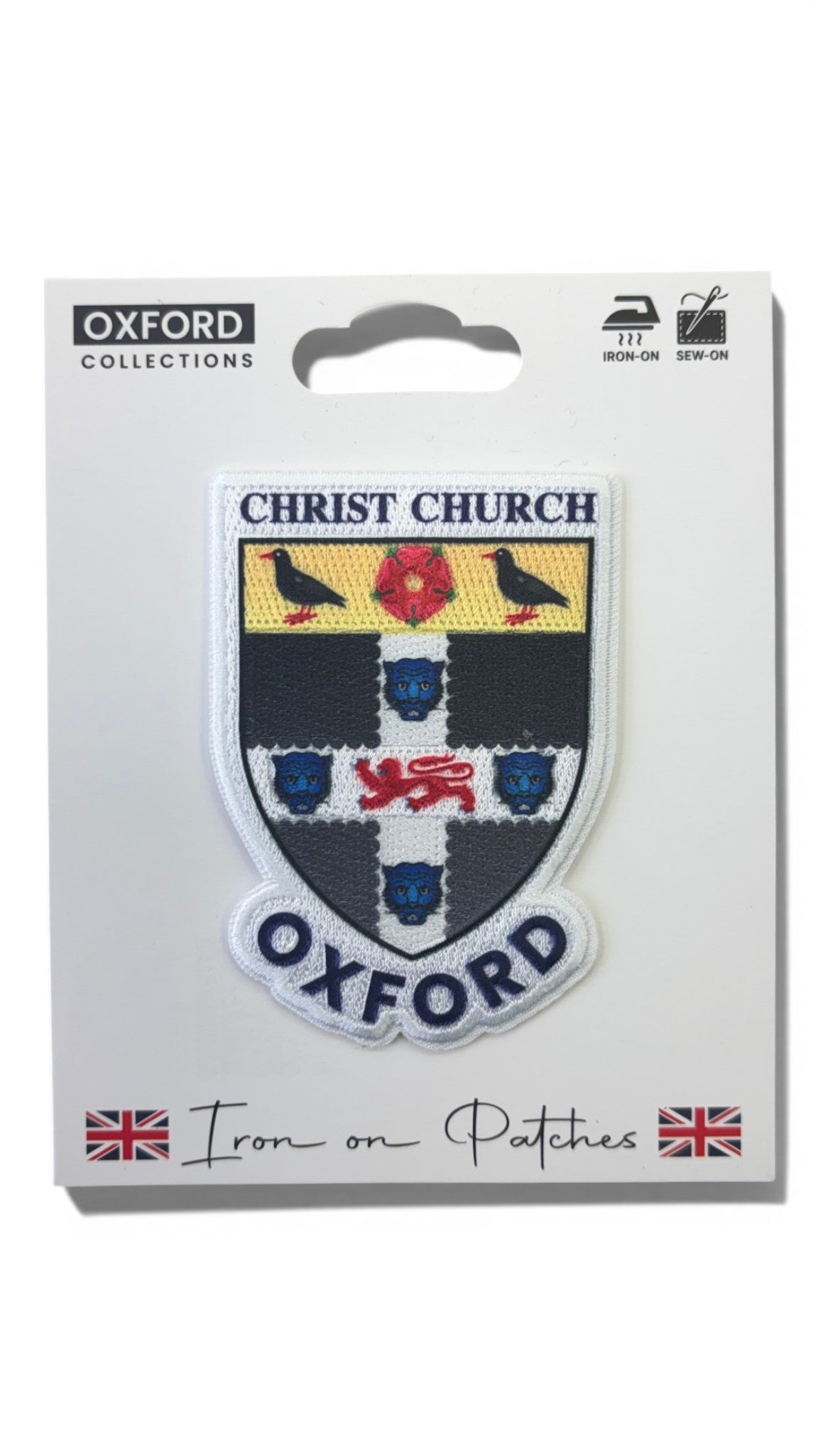 Christ Church Oxford Iron-On Patch