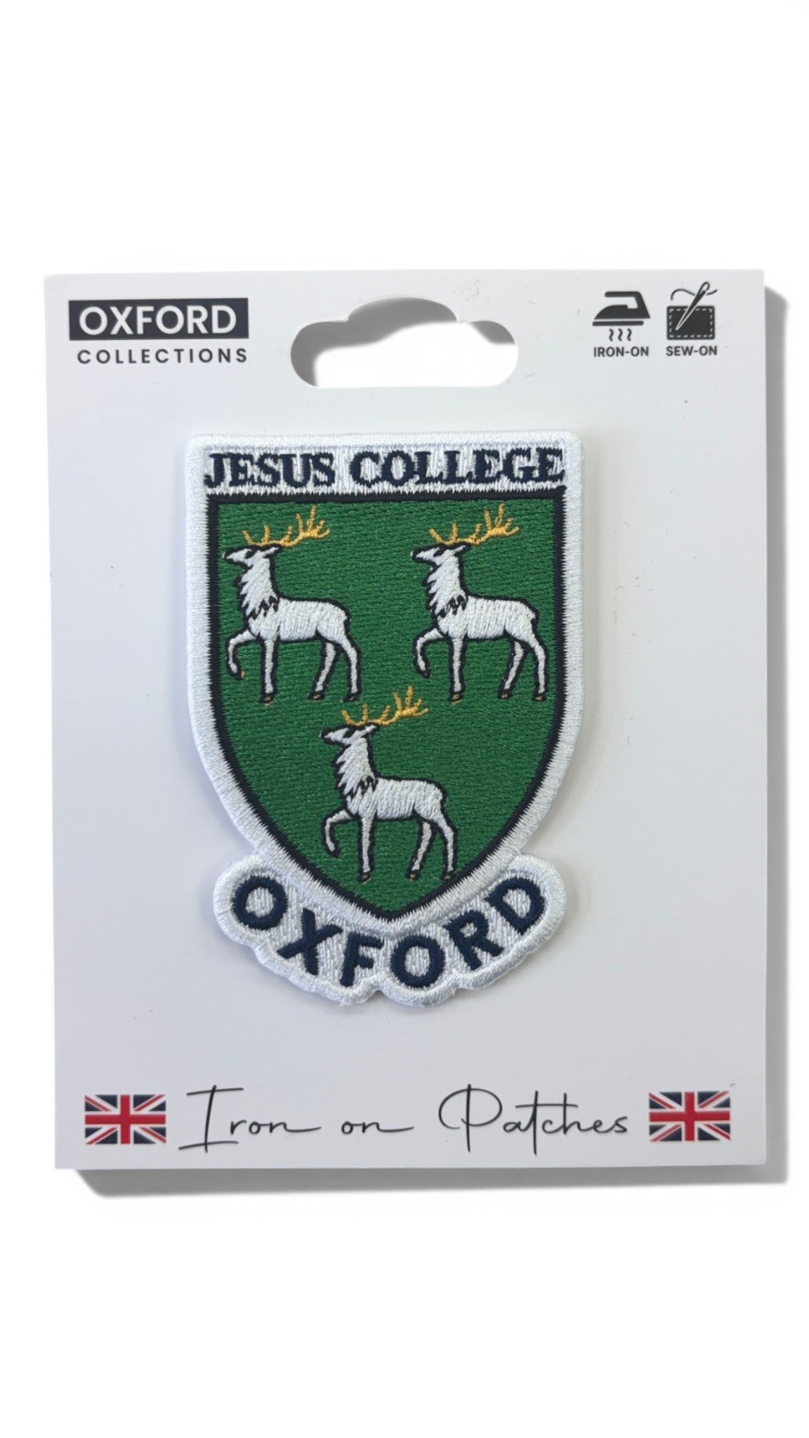 Jesus College Oxford Iron-On Patch