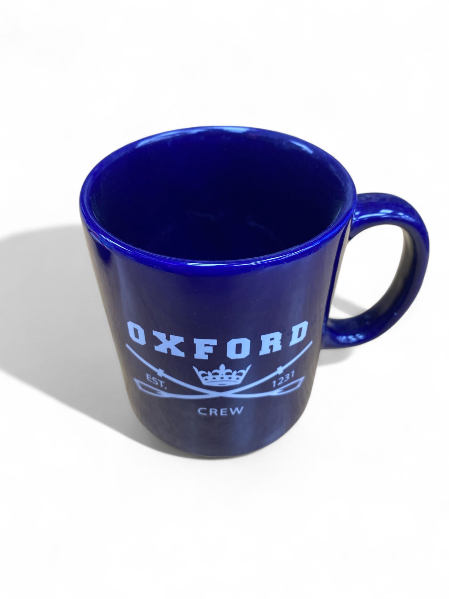 Oxford University Crew Mug – Navy Blue Rowing Design