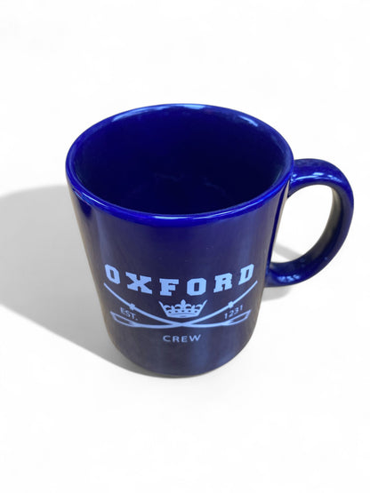Oxford University Crew Mug – Navy Blue Rowing Design