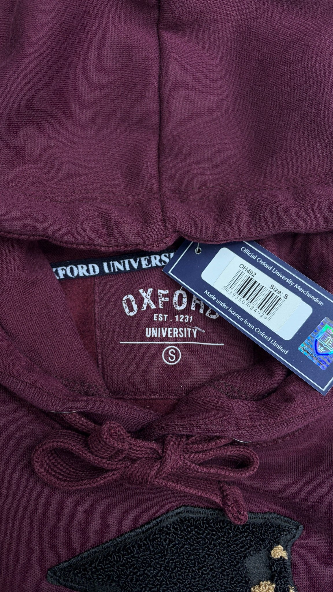 Oxford University Teddy Hoodie